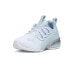 Фото #2 товара Puma Axelion Icy Fade Mesh Slip On Youth Boys White Sneakers Casual Shoes 37964