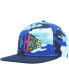 ფოტო #1 პროდუქტის Men's Blue, Camo Across the Board Snapback Hat