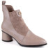 Фото #1 товара D&A S.Barski Premium Collection high-heeled ankle boots W OLI232B, beige