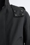 Фото #2 товара Куртка из высокотехнологичной ткани с капюшоном ZARA