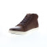 Фото #7 товара English Laundry Jameson EL2585H Mens Brown Leather Lifestyle Sneakers Shoes 13