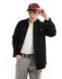 Dickies duck canvas unlined chore coat in washed black