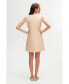 ფოტო #2 პროდუქტის Women's Seashell Accessorized Mini Dress