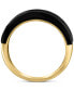 EFFY® Onyx & Diamond (1/10 ct. t.w.) Ring in 14k Gold