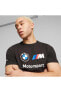 Bmw Mms Ess Logo Unisex Siyah Günlük T-shirt