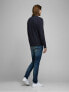 Men´s sweater JJEBASIC 12137190 Navy Blaze r