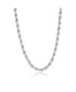 Фото #1 товара Stainless Steel 5mm Rope Chain Necklace