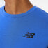 ფოტო #4 პროდუქტის NEW BALANCE Heathertech short sleeve T-shirt