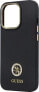 Guess Guess GUHCP13XM4DGPK iPhone 13 Pro Max 6.7" czarny/black hardcase Silicone Logo Strass 4G