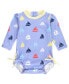 Фото #1 товара Baby Girls Baby Long Sleeve One Piece Rash Guard