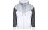 Фото #1 товара Nike 运动防风 拼色连帽夹克 男款 灰白色 / Куртка Nike Trendy_Clothing Featured_Jacket AR2192-100