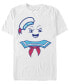 Ghostbusters Men's Stay Puft Big Face Halloween Costume Short Sleeve T-Shirt Белый, S - фото #1