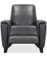 Фото #12 товара Brayna 35" Classic Leather Pushback Recliner, Created for Macy's