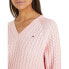Фото #5 товара TOMMY HILFIGER Co Cable v neck sweater