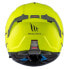 Фото #2 товара Шлем модульный MT Helmets Atom 2 Sv Solid A3 Fluor Yellow