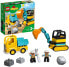 Фото #17 товара Lego 10929 Duplo Our Home 3-in-1 Set, Doll's House for Girls and Boys from 2 Years with Figures and Animals