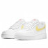 Nike Air Force 1 Low '07 复古休闲 低帮 板鞋 女款 白黄