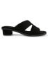 Фото #2 товара Women's Timmy Block Heel Slide Sandals