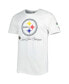 ფოტო #3 პროდუქტის Men's White Pittsburgh Steelers Historic Champs T-shirt