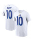 Men's Cooper Kupp White Los Angeles Rams Name and Number T-shirt