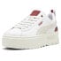 Фото #2 товара Puma Mayze Platform Lace Up Womens White Sneakers Casual Shoes 38198348