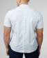 Фото #3 товара Men's Optic Geo Print Short Sleeve Shirt