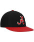 Фото #2 товара Men's Black and Crimson Alabama Crimson Tide Team Color Two-Tone Fitted Hat