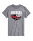 ფოტო #1 პროდუქტის Men's American Muscle Car Short Sleeve T-shirt