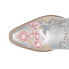 Фото #4 товара Dingo Poppy Floral Metallic Embroidery Studded Snip Toe Cowboy Womens Silver Ca