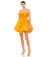 Фото #1 товара Women's Spaghetti Strap Center Bow Balloon Mini Dress