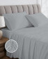 Фото #10 товара Aireolux 1000 Thread Count Egyptian Cotton Sateen 4 Pc Sheet Set King