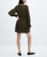 Фото #2 товара Women's Pleated Short Dress