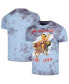 Фото #1 товара Men's Light Blue Distressed Stone Temple Pilots 1994 Tour Crystal Wash T-shirt