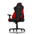 Pro Gamersware S300 - PC gaming chair - 135 kg - Nylon - Black - Stainless steel - Black - Red