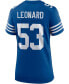 Фото #2 товара Women's Darius Leonard Indianapolis Colts Alternate Game Jersey