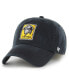 Фото #1 товара Men's Black Pittsburgh Pirates Cooperstown Collection Franchise Fitted Hat