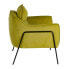 Armchair 76,5 x 70 x 74 cm Synthetic Fabric Metal Green