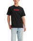 Фото #1 товара Men's Relaxed Fit Box Tab Logo Crewneck T-shirt