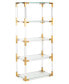 Hayley 62" Acrylic Bookshelf