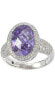 Фото #1 товара Suzy Levian Sterling Silver Cubic Zirconia Ring