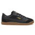 Фото #1 товара Puma Club 5V5 Lux Lace Up Mens Black Sneakers Casual Shoes 39744902