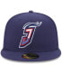 Men's Navy Jacksonville Jumbo Shrimp Authentic Collection Alternate Logo 59FIFTY Fitted Hat