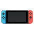 Фото #4 товара Nintendo Switch-Konsole mit einer neonroten Joy-Con und einer neonblauen Joy-Con