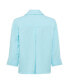 ფოტო #3 პროდუქტის Women's Linen Blend Cropped Blazer