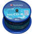 Фото #1 товара CD-R Verbatim AZO Crystal 50 штук 700 MB 52x