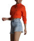 ფოტო #2 პროდუქტის Women's Mini Cropped Racer Jacket