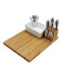 Фото #3 товара Buxton Bamboo Cheese Board Set with 4 Tools