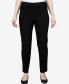 ფოტო #3 პროდუქტის Petite Classics Tummy-Control Pull-On Straight-Leg Pants, Petite & Petite Short