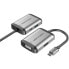 Фото #1 товара VENTION Conversor TFAHB/ 1xUSB/ 1xHDMI/ 1xVGA/ 1xUSB C PD/ 15cm/ USB-C To HDMI Converter