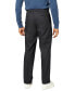 ფოტო #2 პროდუქტის Men's Signature Relaxed Fit Iron Free Pants with Stain Defender